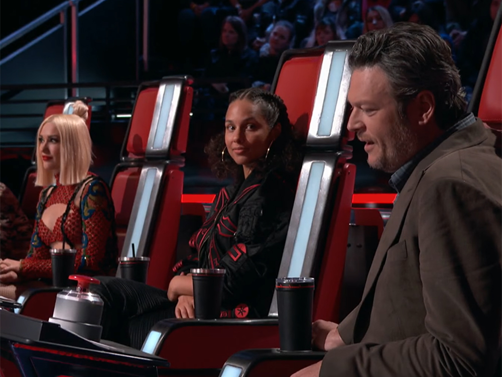 Gwen Stefani Steals Battle Round Contestant from Boyfriend Blake Shelton on “The Voice”